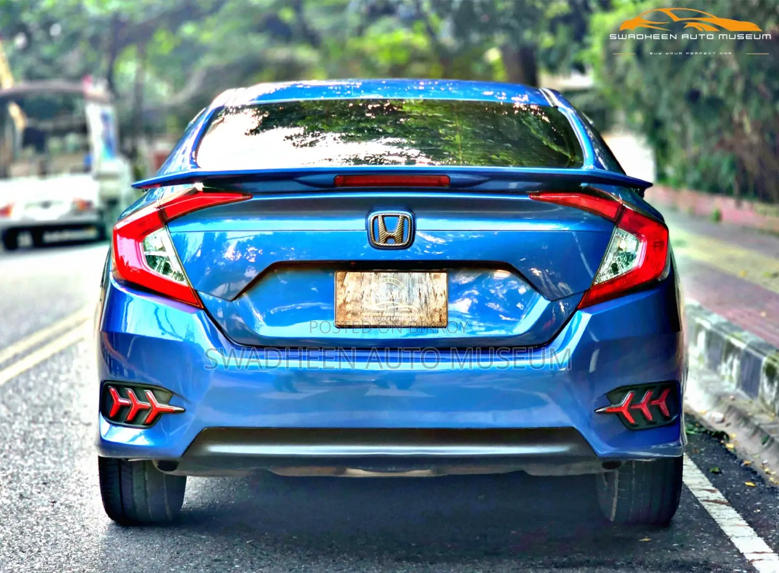 Honda Civic 2017 Blue