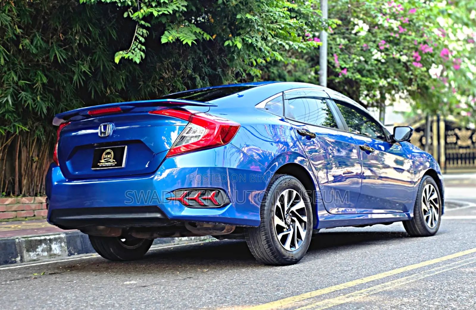 Honda Civic 2017 Blue