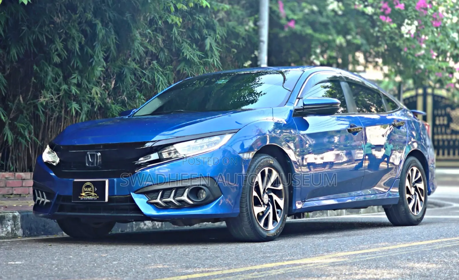 Honda Civic 2017 Blue