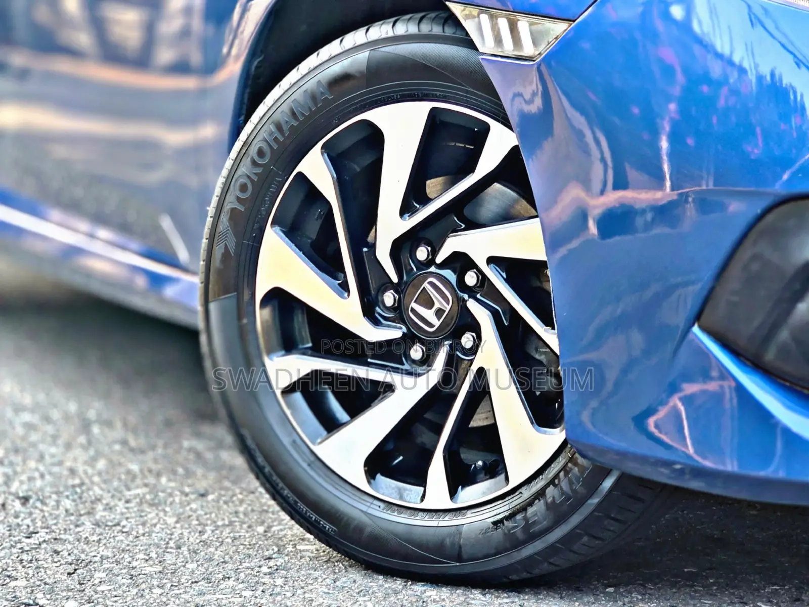Honda Civic 2017 Blue