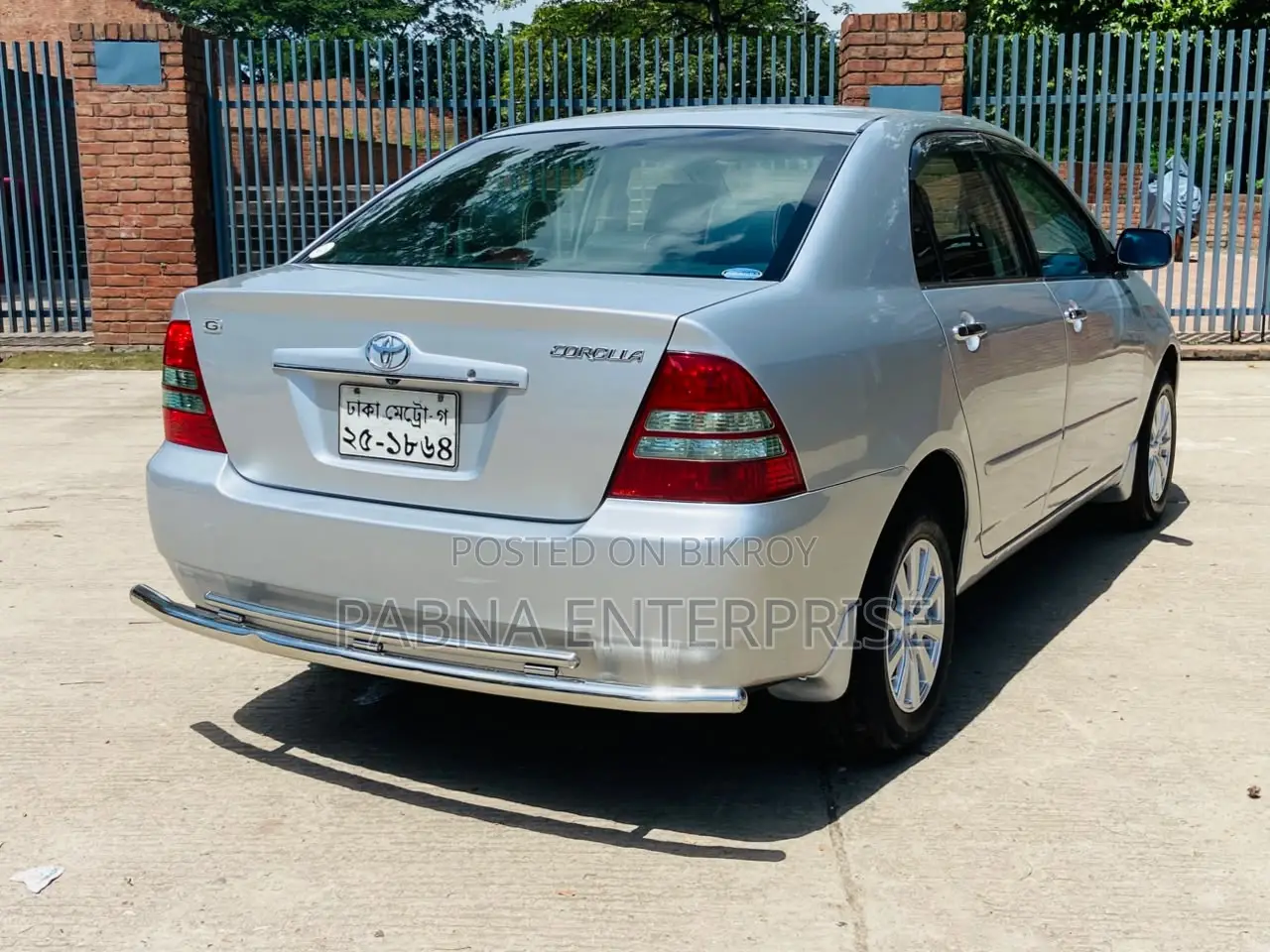 Toyota Corolla 2003 Silver