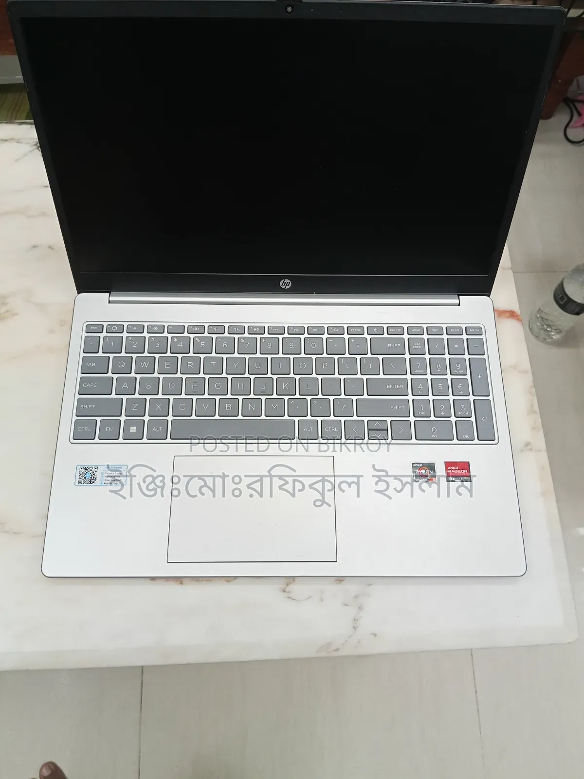 Laptop HP 15s 16gb AMD Ryzen 512gb SSD