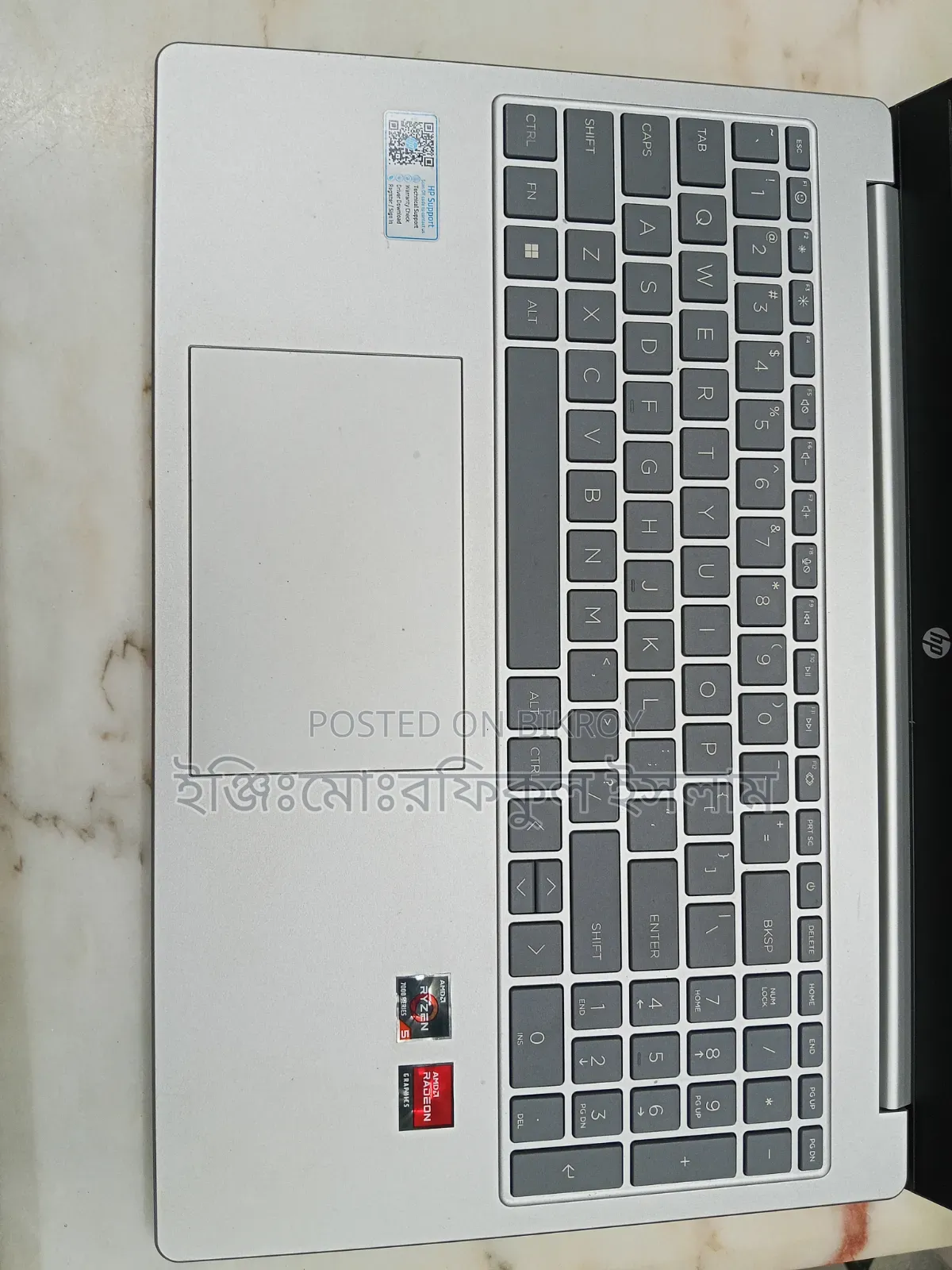Laptop HP 15s 16gb AMD Ryzen 512gb SSD