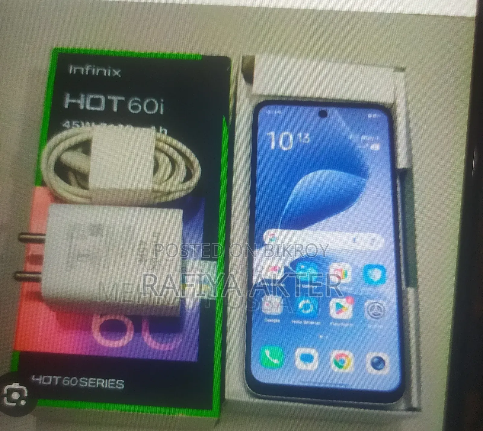 Infinix Hot 60i 128 GB Black
