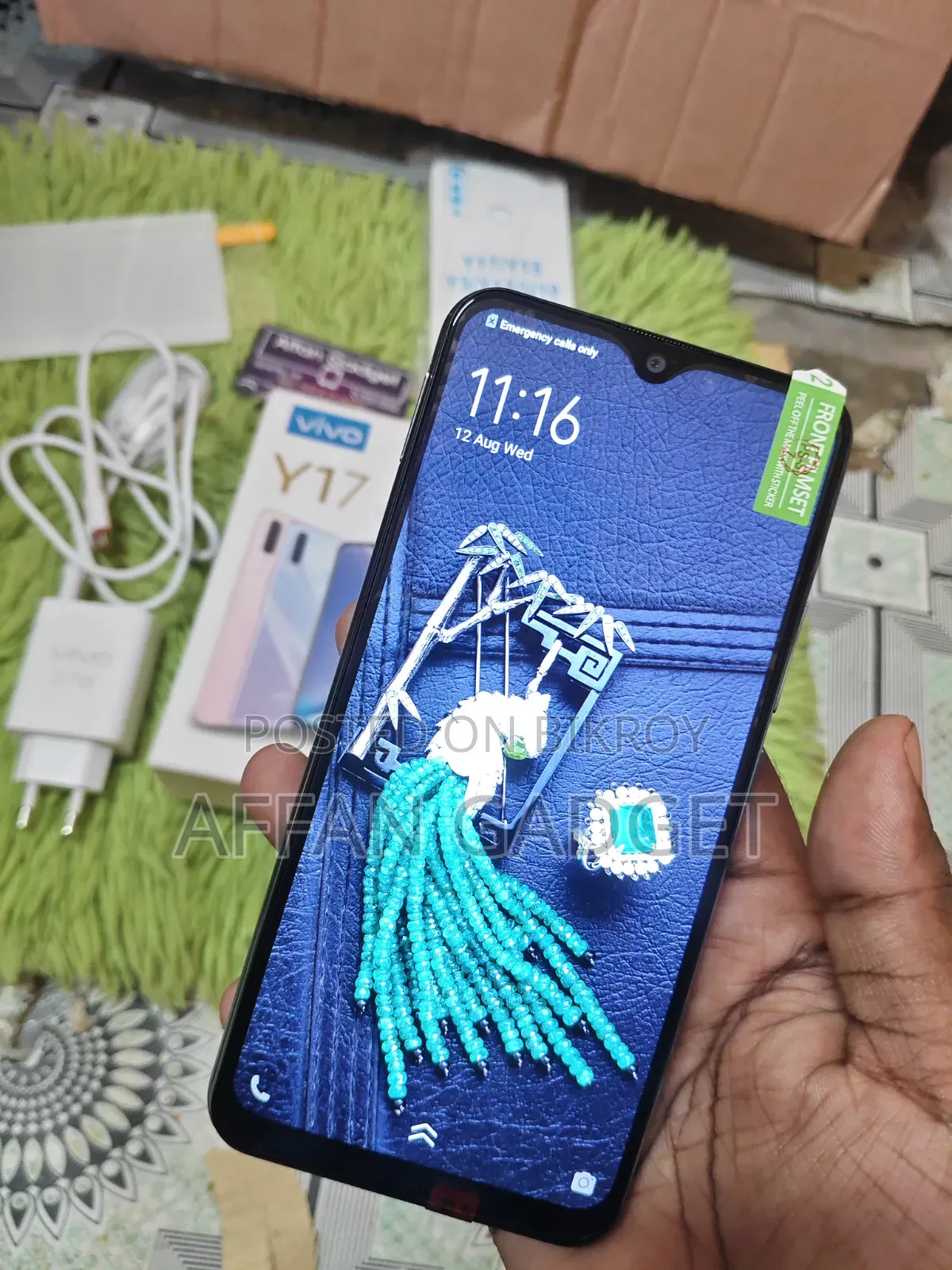Vivo Y17 256 GB Blue