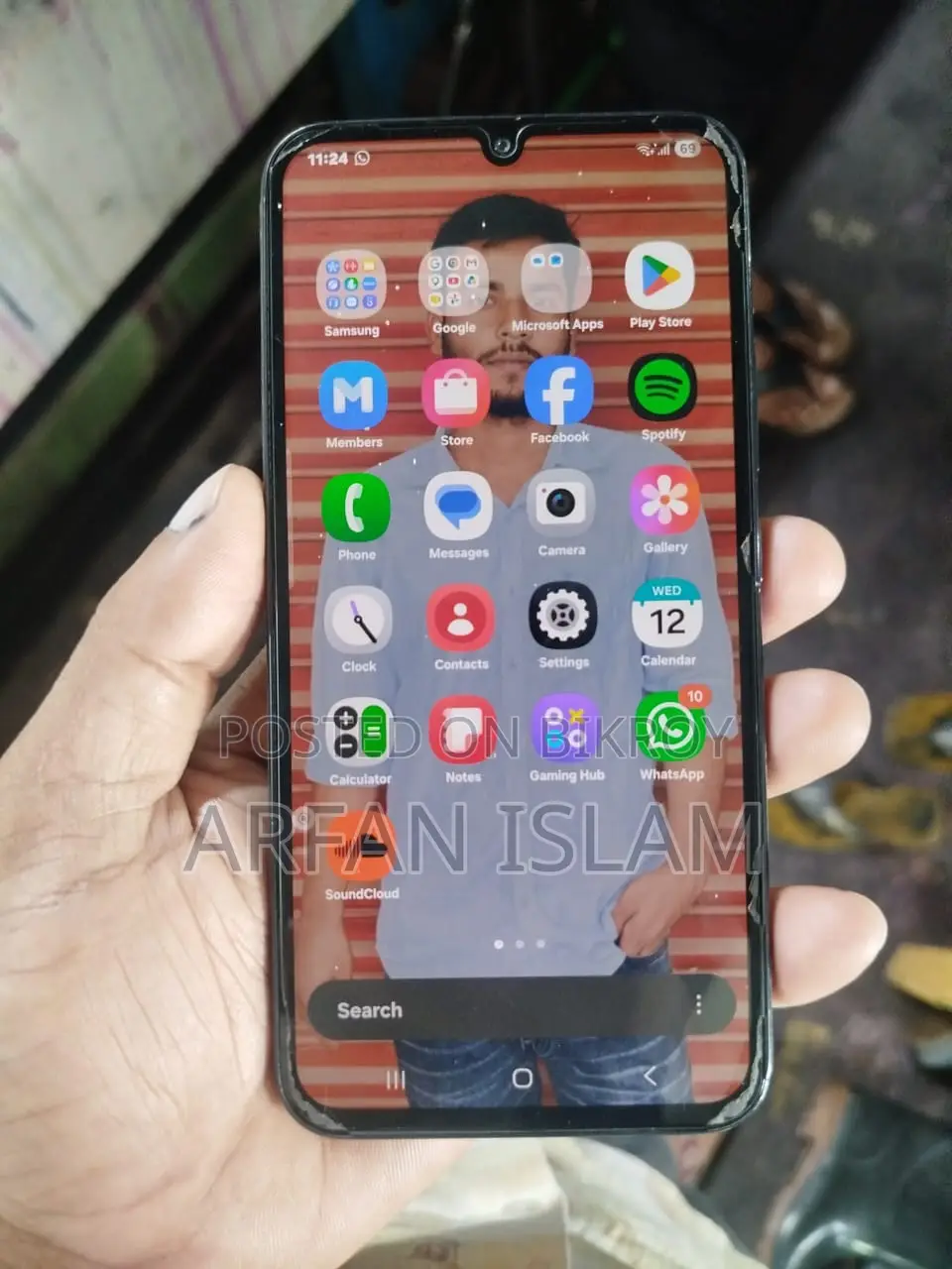 স্যামসাং গ্যালাক্সি এ৩৪ ৫জি ১২৮ জিবি কালো