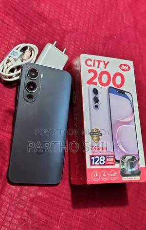 আইটেল সিটি ২০০ ১২৮ জিবি কালো