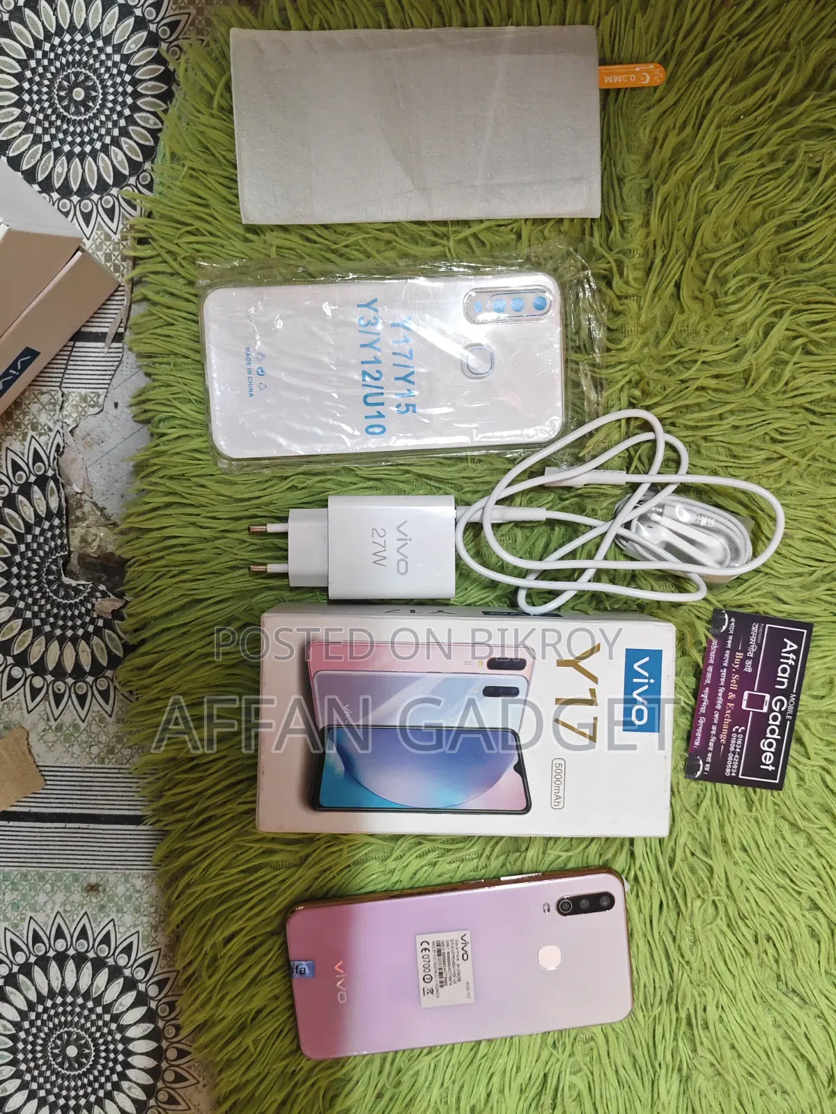 Vivo Y17 256 GB Pink