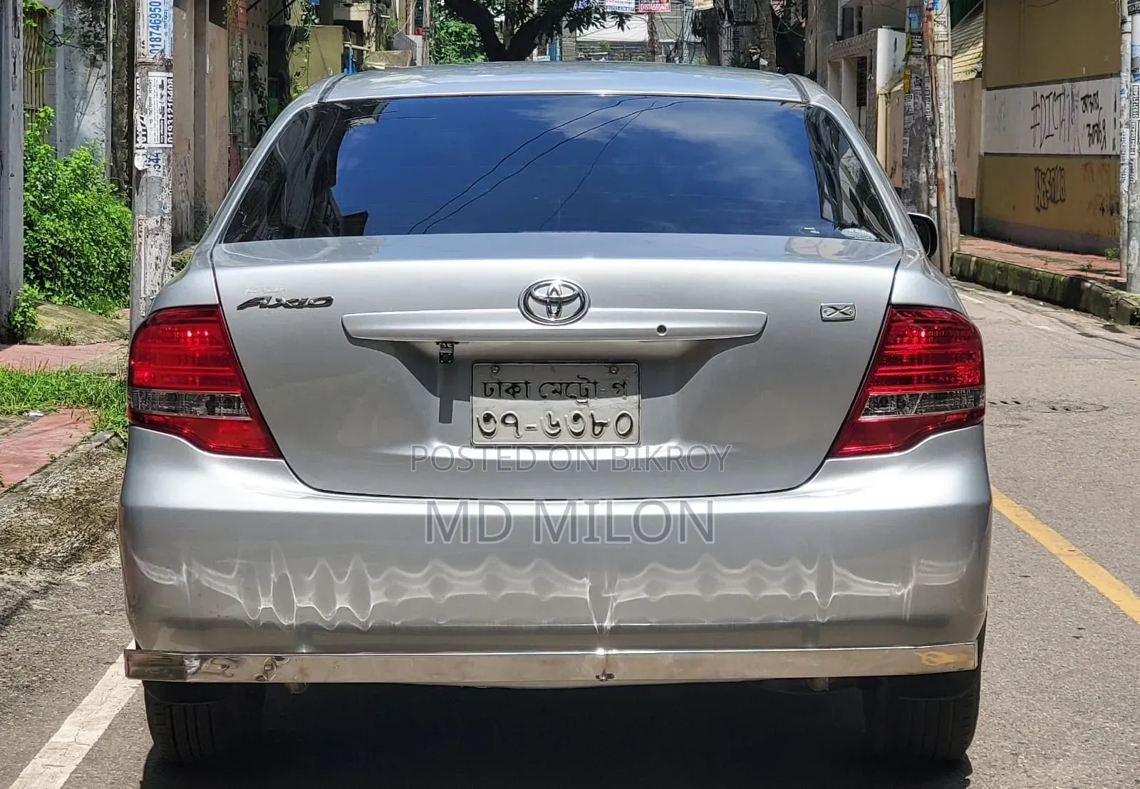 Toyota Axio 2009 Silver