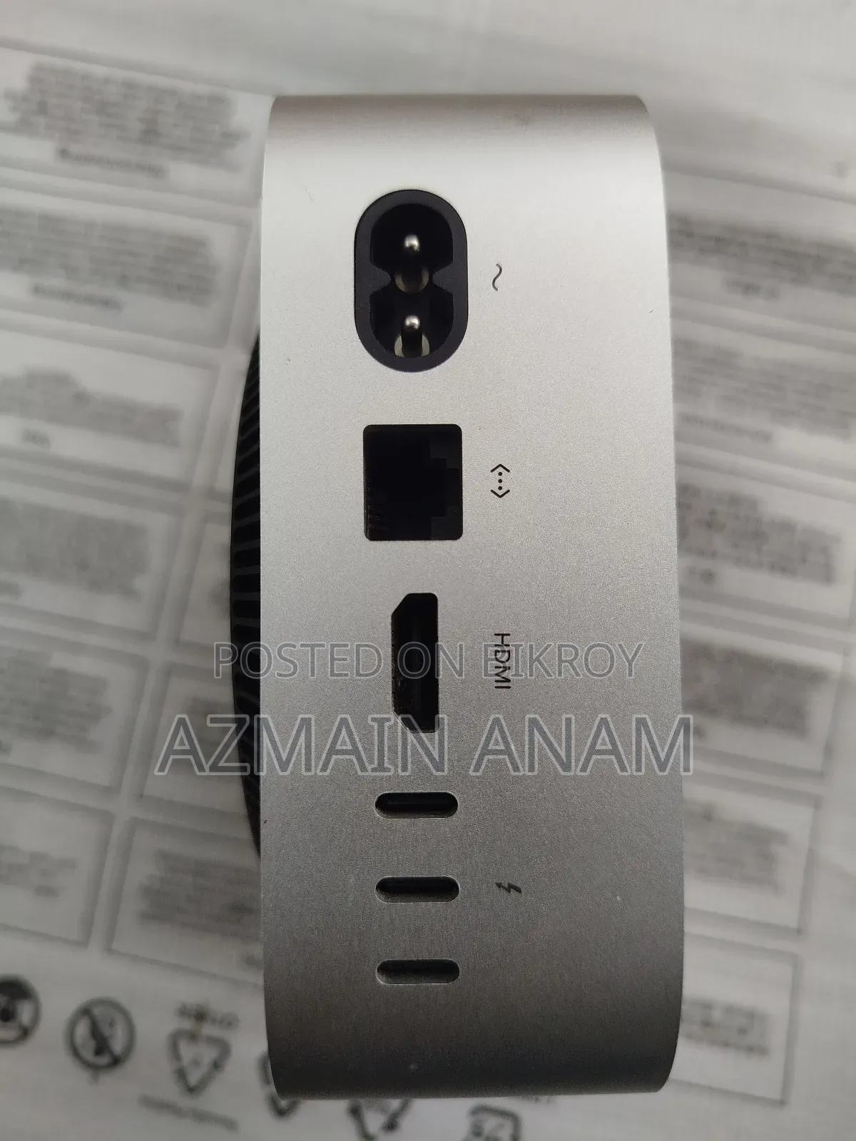 ডেস্কটপ কম্পিউটার অ্যাপল ম্যাক মিনি এম৪ ১৬জিবি অ্যাপল এম৪ এসএসডি ২৫৬জিবি