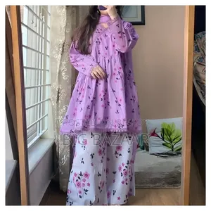 Premium Cotton Printed Three Piece