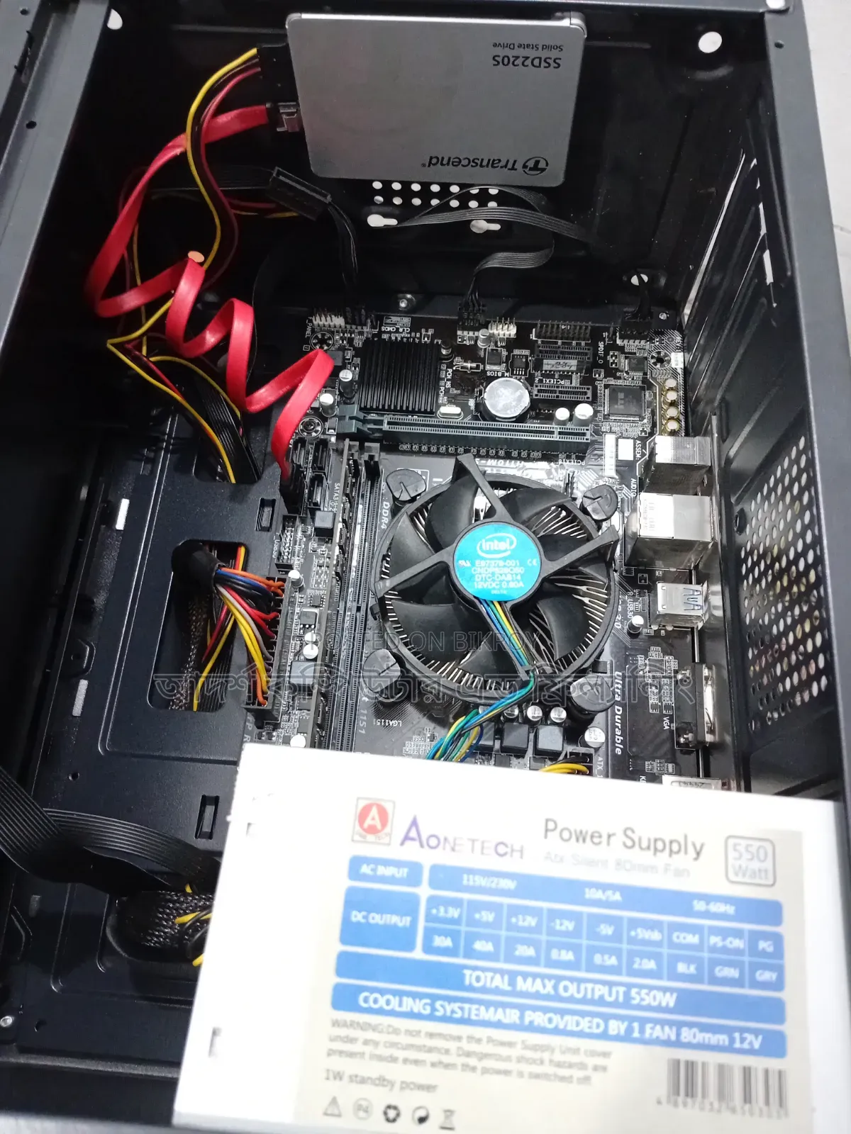 Gigabyte GA-H110MSTX-HD3-ZK ৮ জিবি Intel Core I5 এসএসডি ১২৮ জিবি