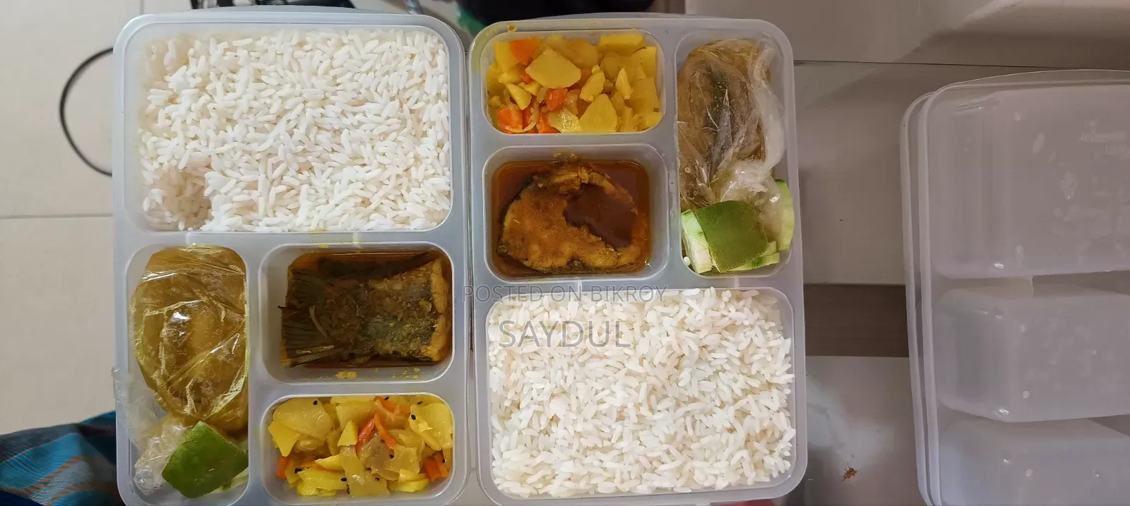 Eat homemade food while sitting in the office