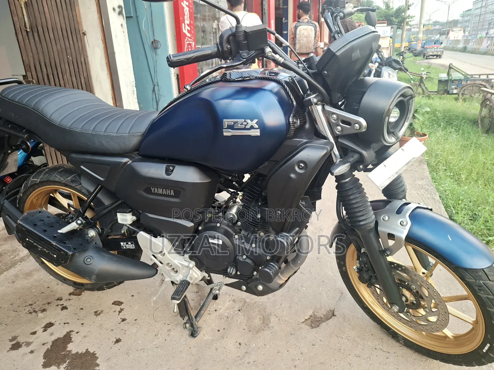 Yamaha FZ-X 2024 Blue