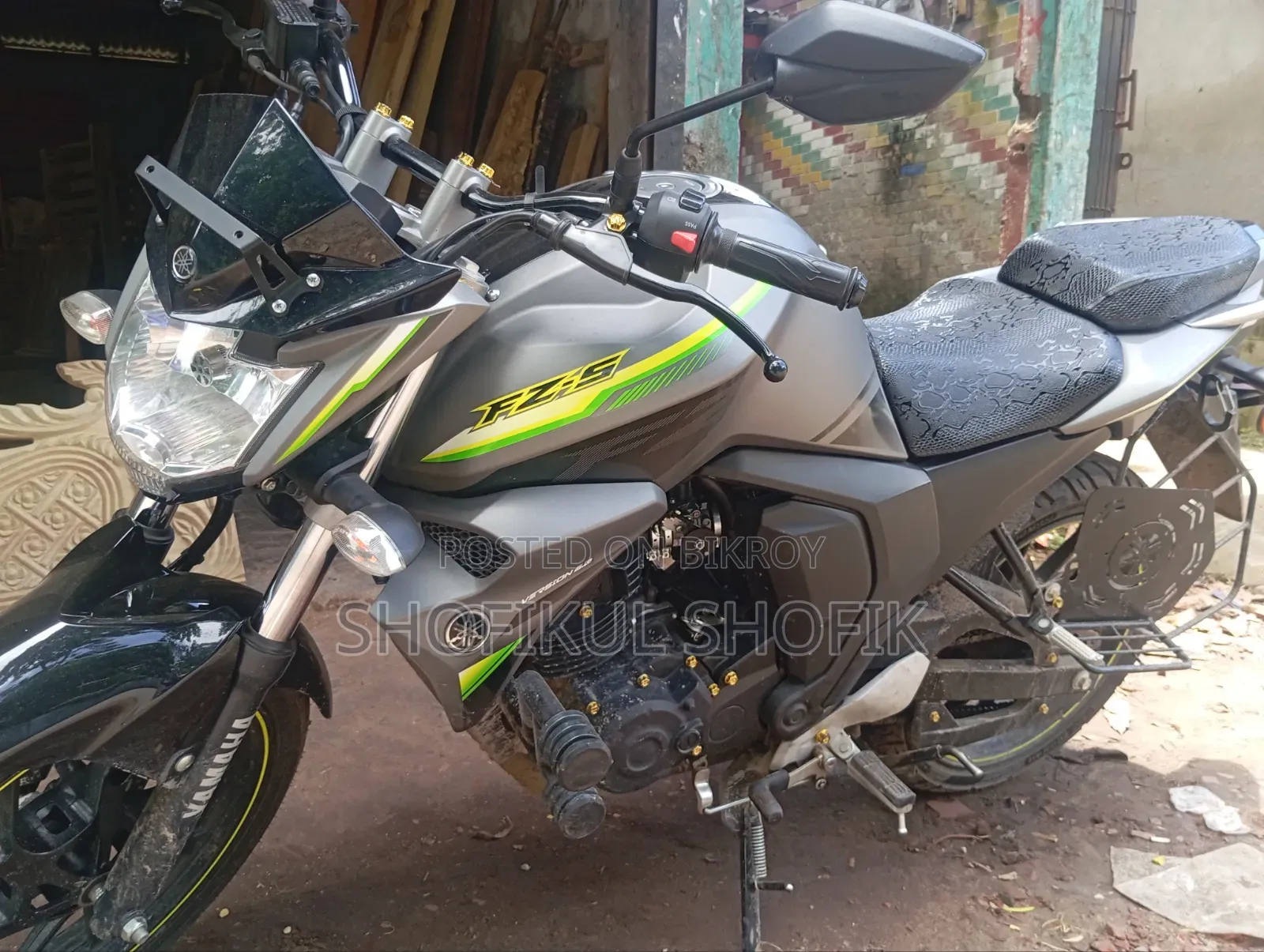 New Yamaha FZS V2 2026 Gray