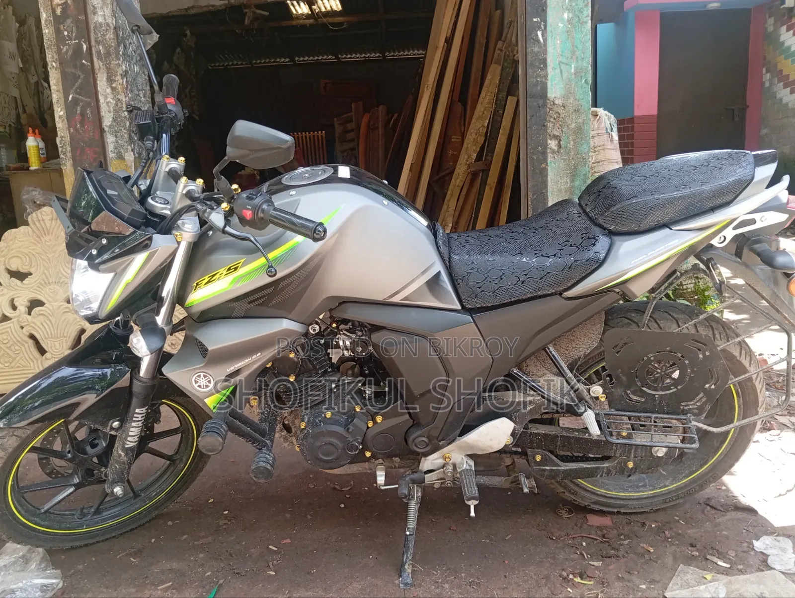 New Yamaha FZS V2 2026 Gray