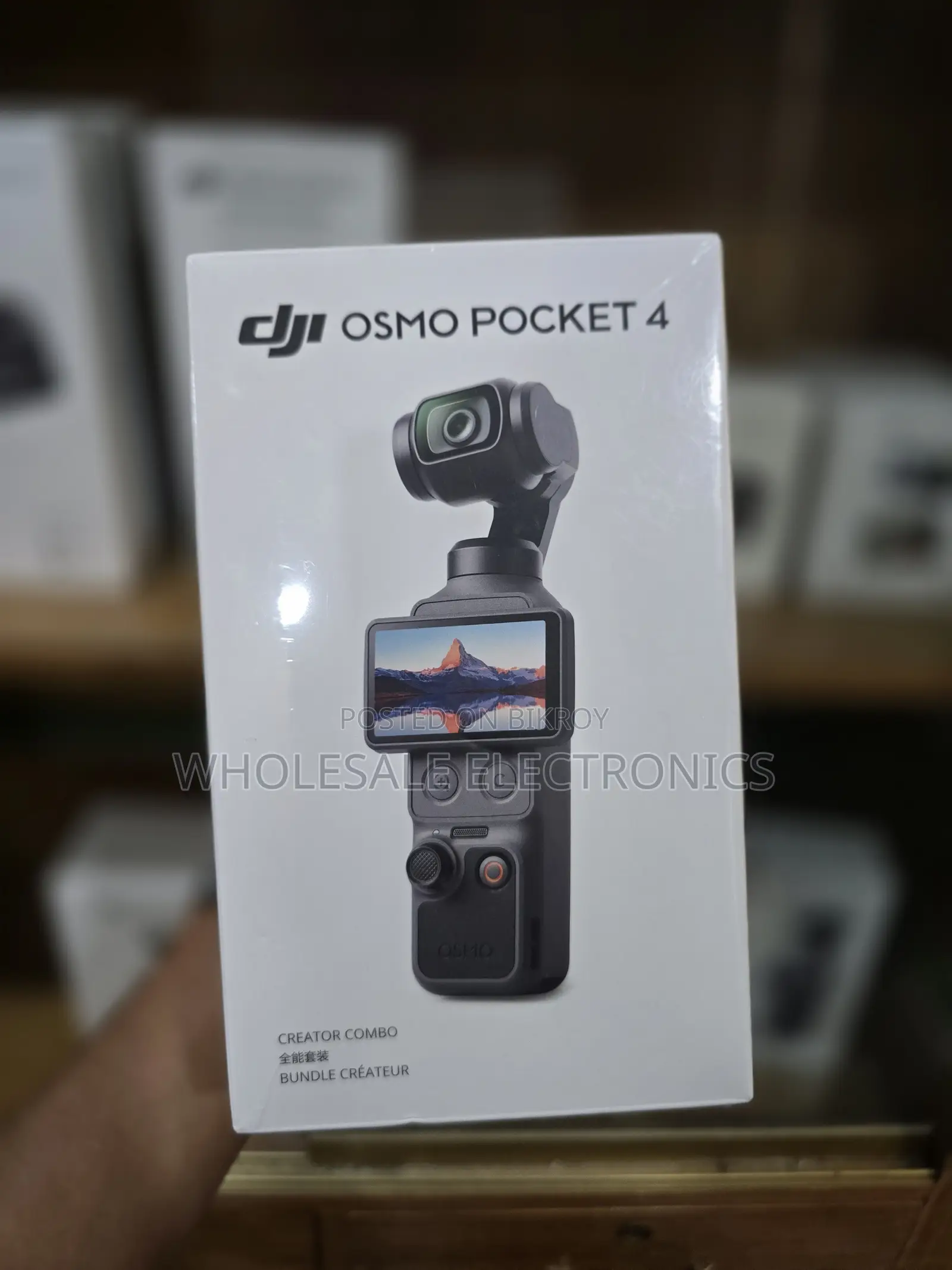 ডিজেআই ওসমো পকেট ৪ ক্রিয়েটর কম্বো