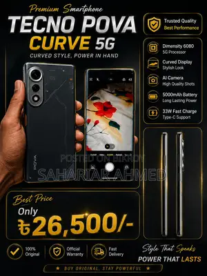 Tecno Pova Curve 2 5G 256 GB Silver