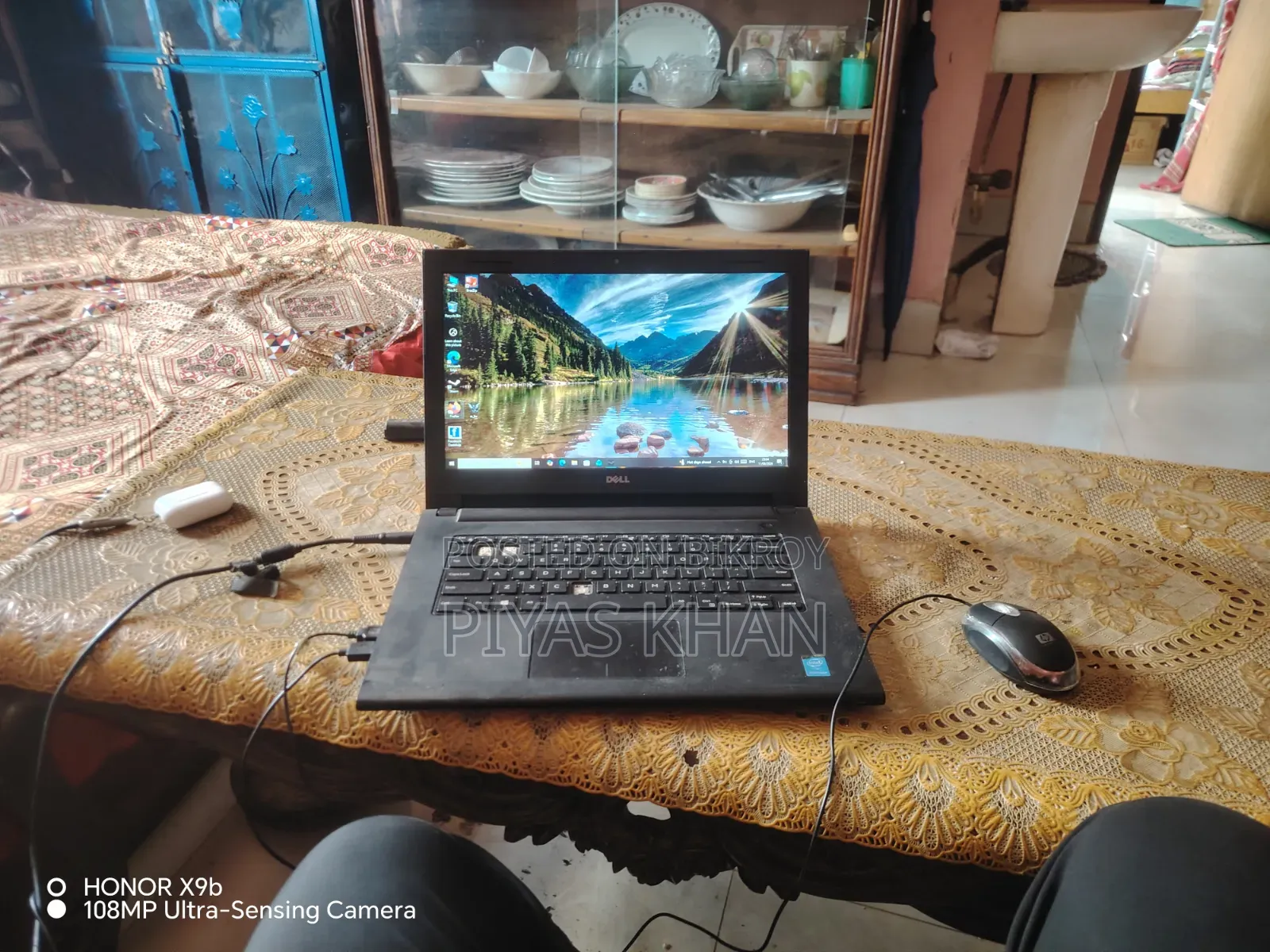 Laptop Dell 4GB Intel Pentium SSD 128GB