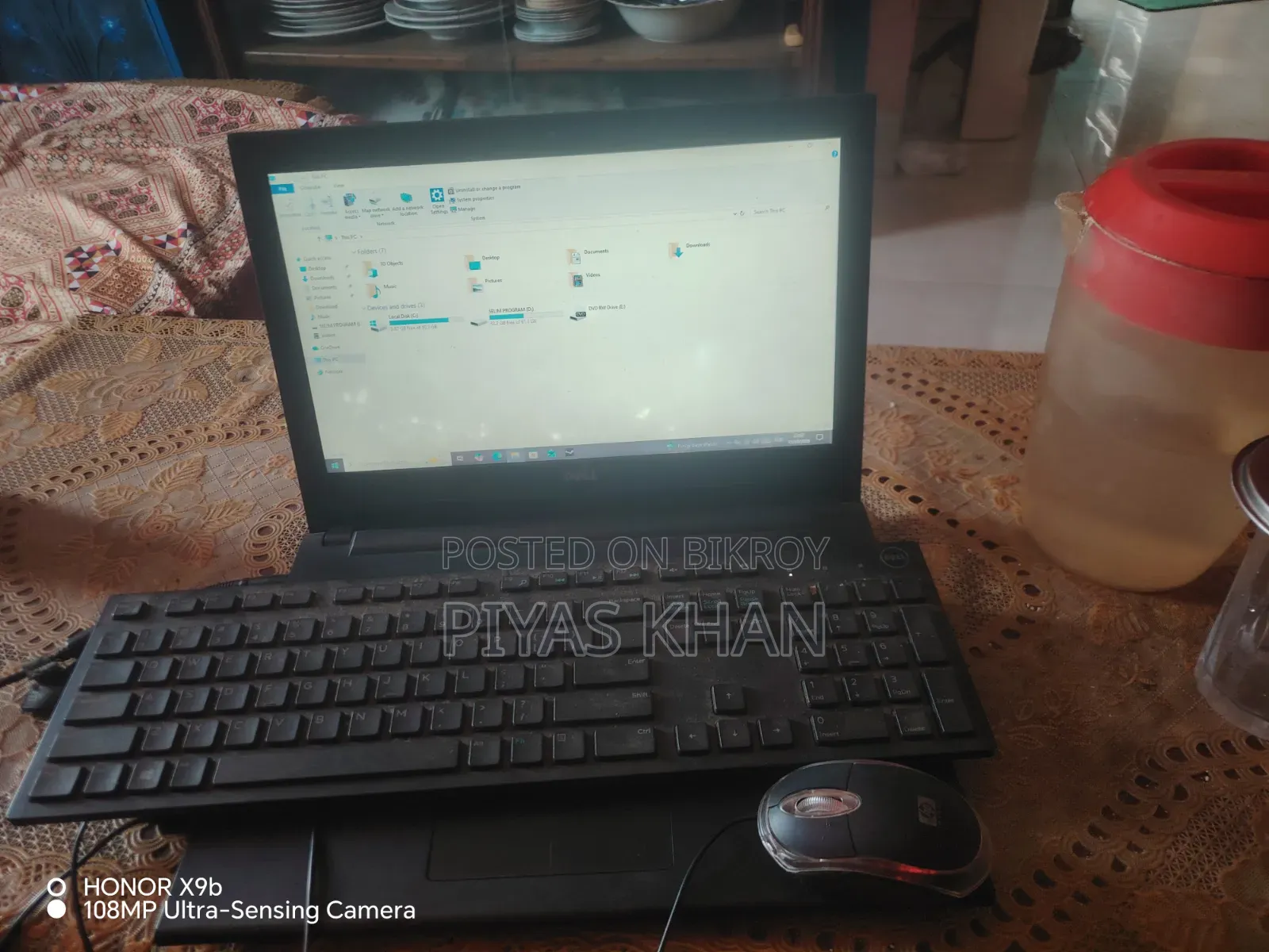 Laptop Dell 4GB Intel Pentium SSD 128GB