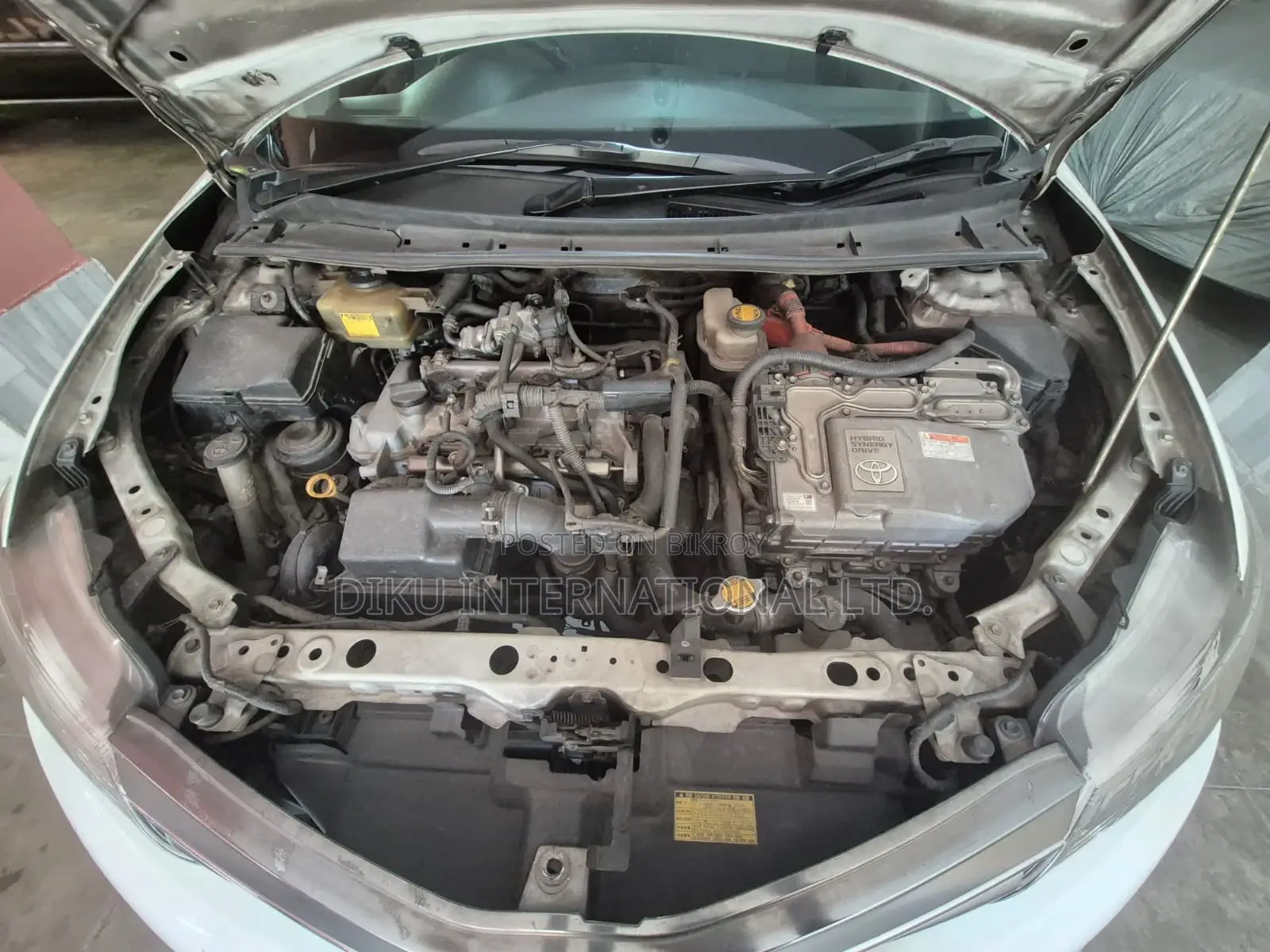Toyota Axio 1.5 Hybrid 2 Wheel Drive 2014 White