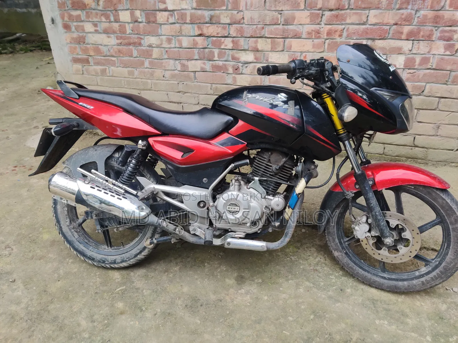 Bajaj Pulsar 150 2015 Red