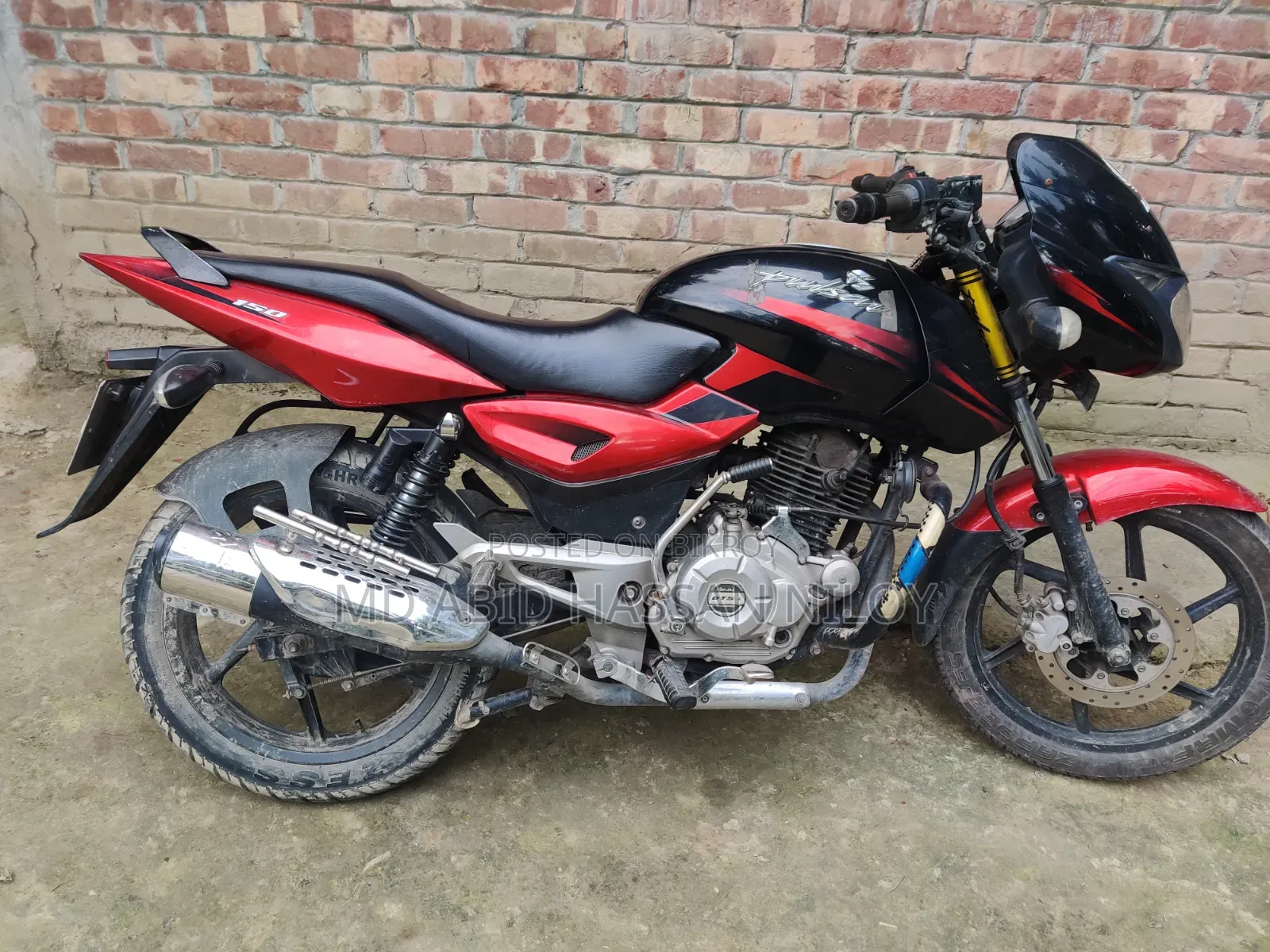 Bajaj Pulsar 150 2015 Red