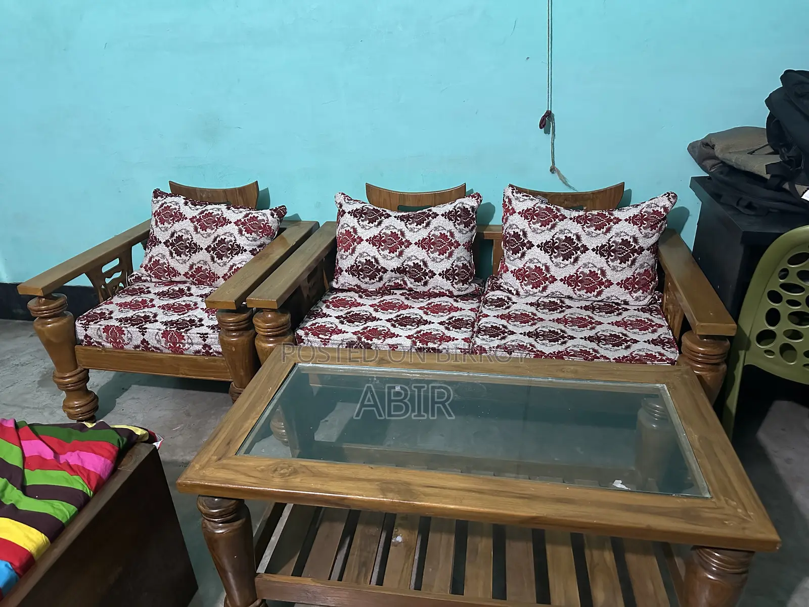 Teak Wood Sofa