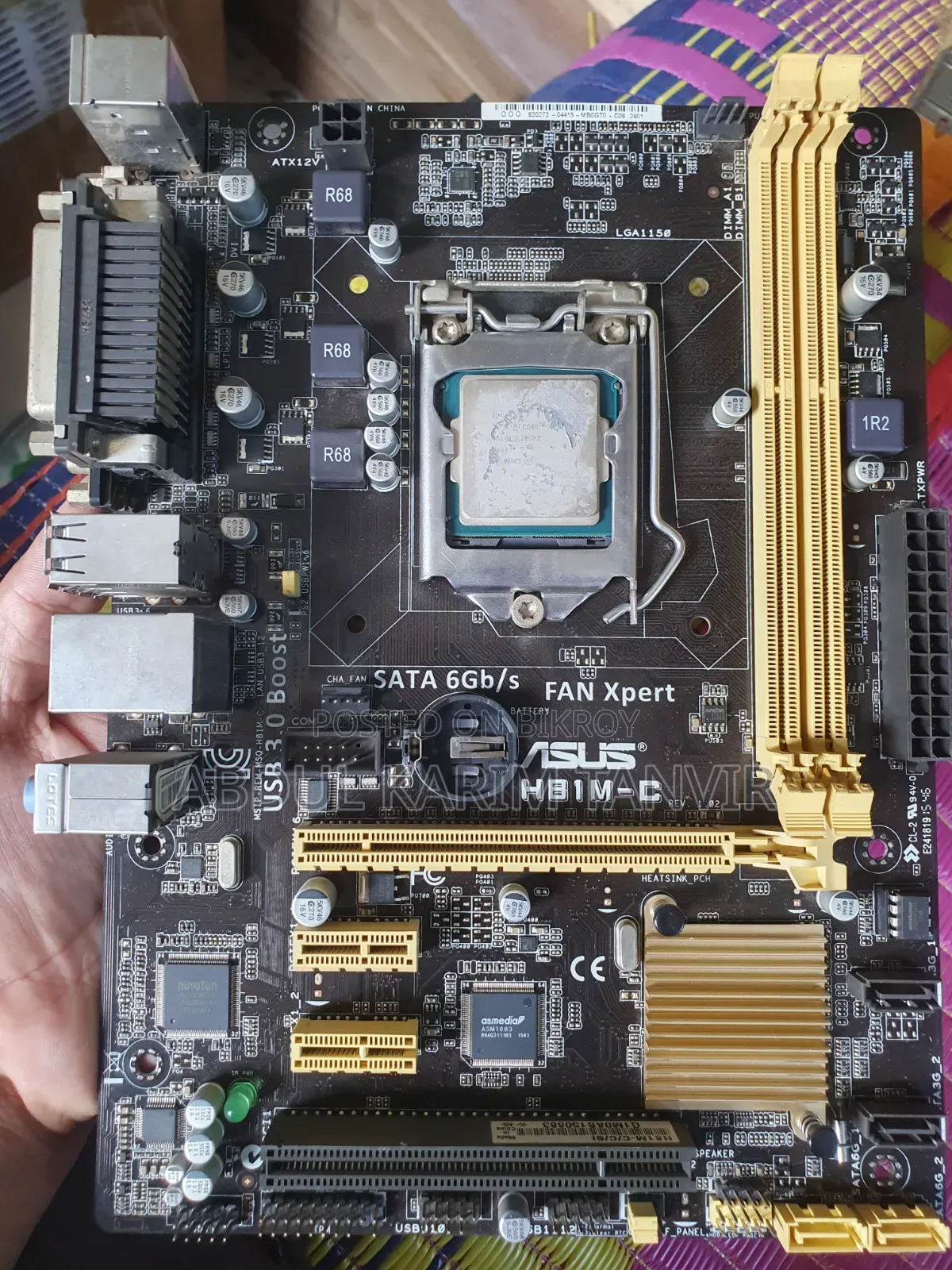 ASUS H81m-C Motherboard Only