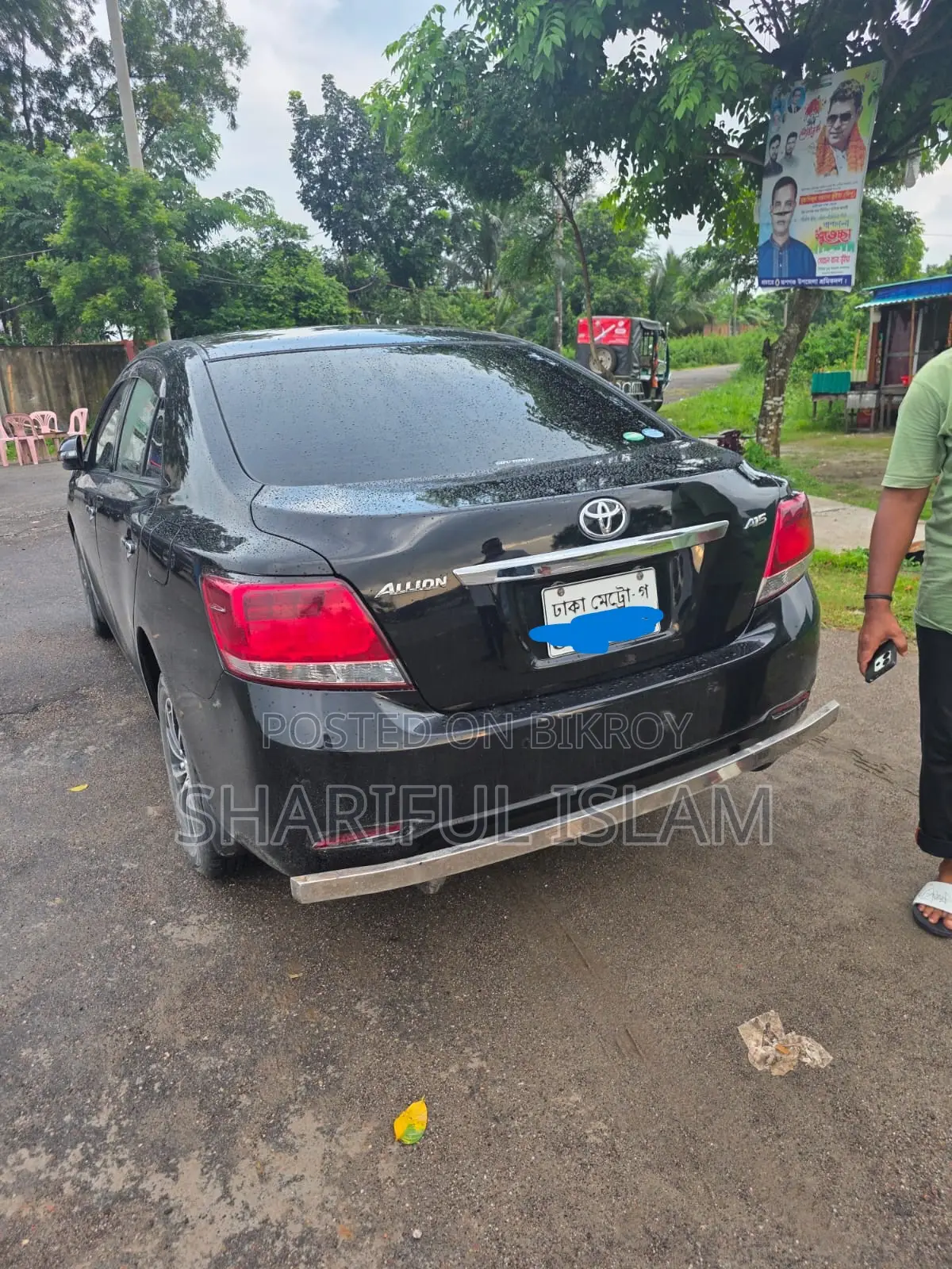 টয়োটা অ্যালিওন ২০১৭ কালো