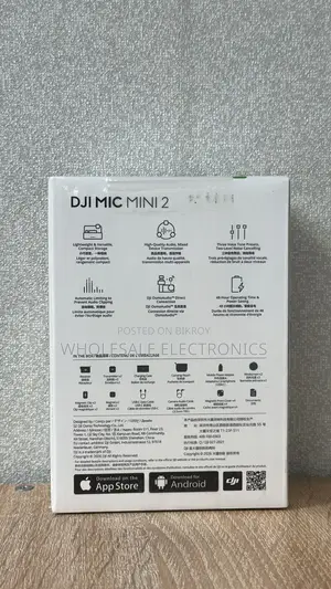 DJI Mic Mini 2 (2 TX + 1 RX + Charging Case)