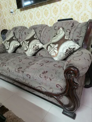 Mehguni Wood Sofa Set