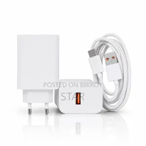 Realme 80W Super Fast Charging Adapter With Cable