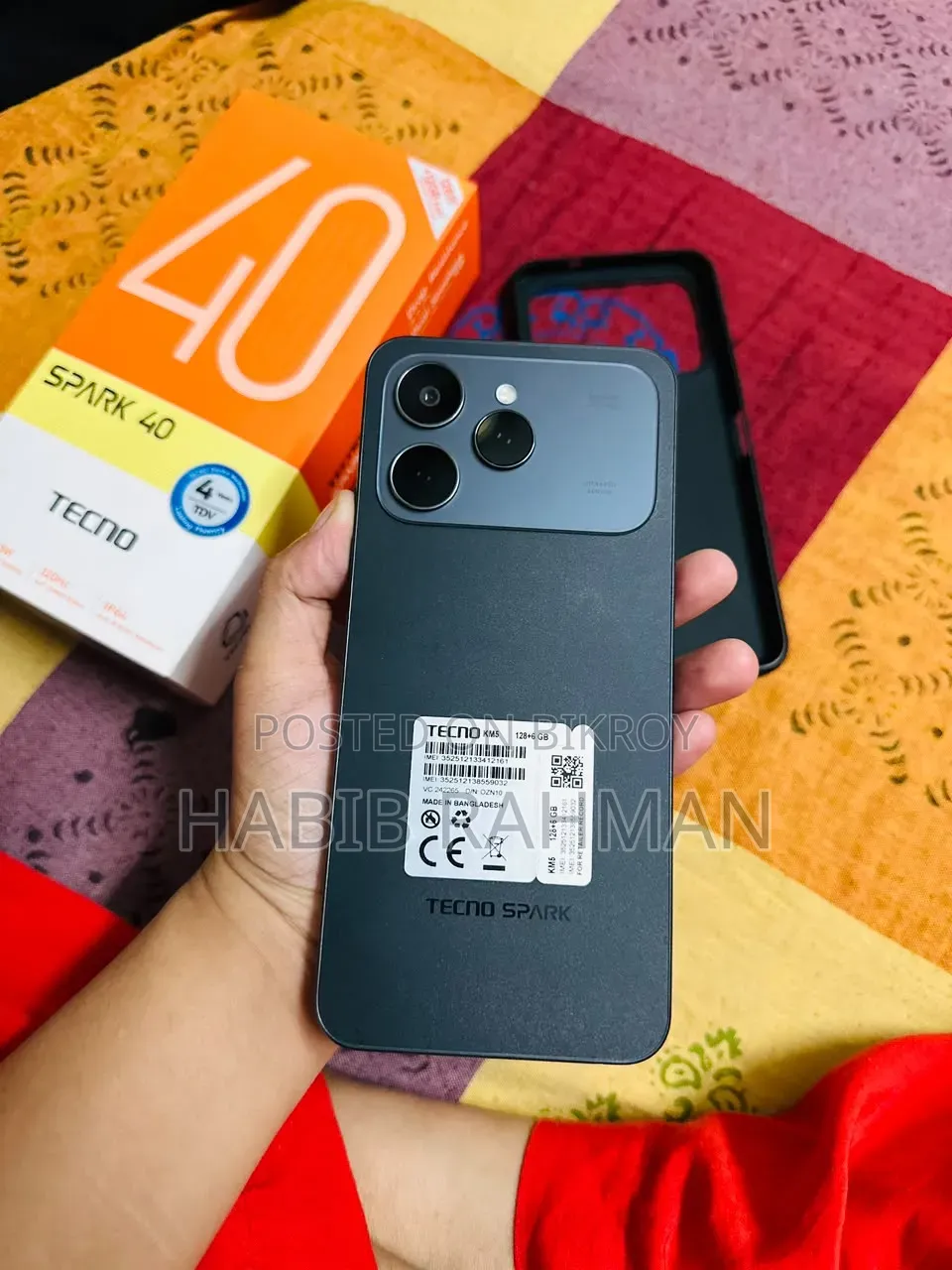 New Tecno Spark 40 128 GB Blue
