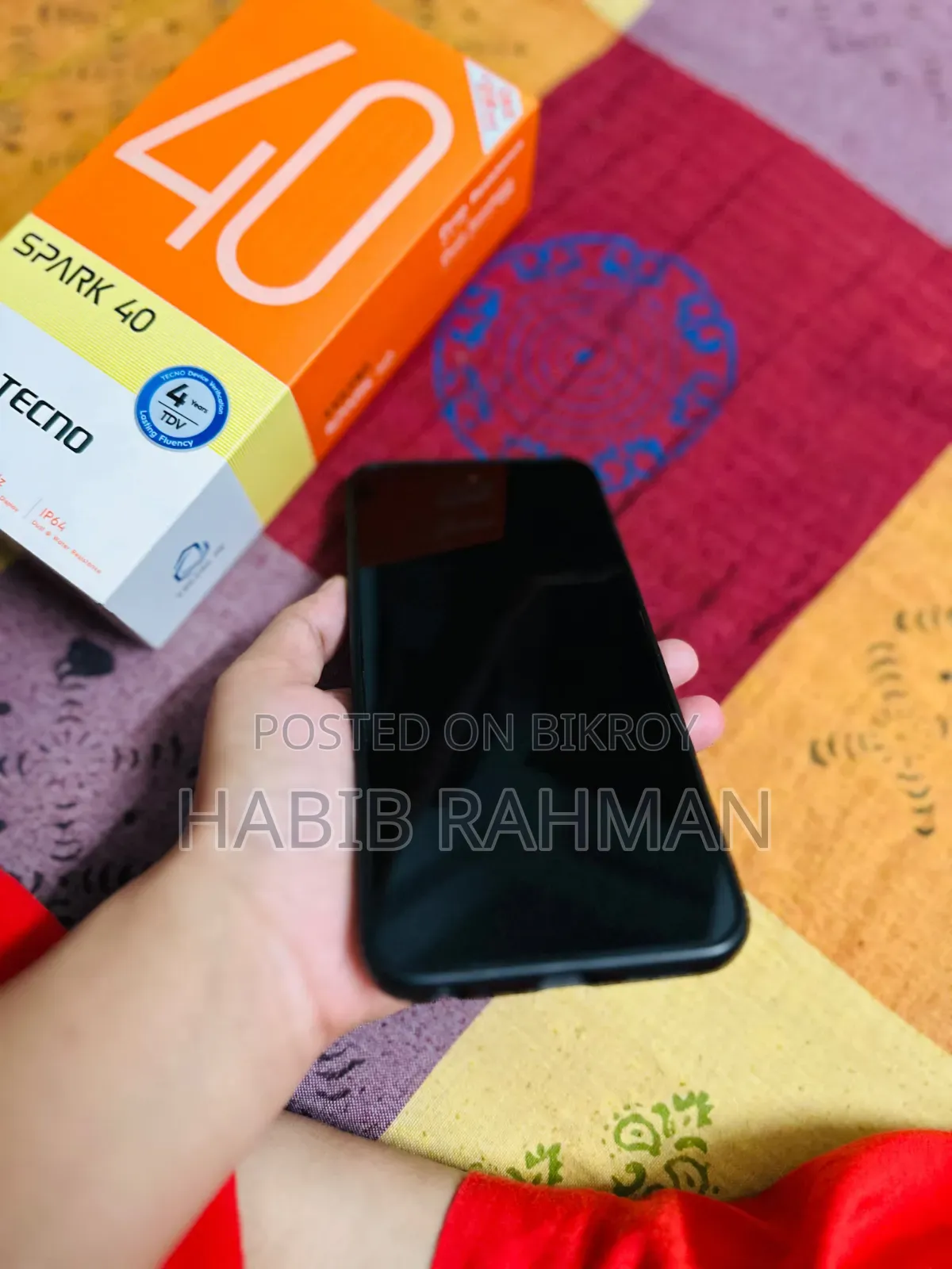 New Tecno Spark 40 128 GB Blue