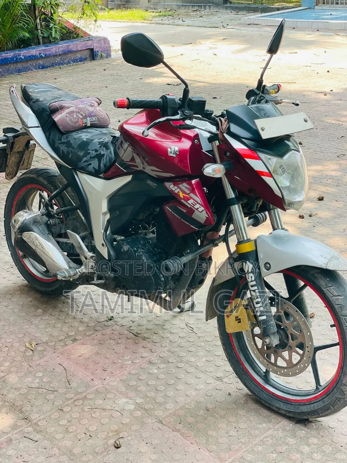 Suzuki Gixxer 2021 Red