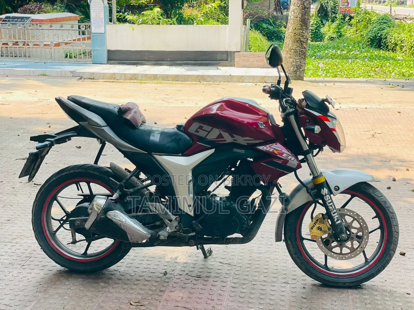 Suzuki Gixxer 2021 Red