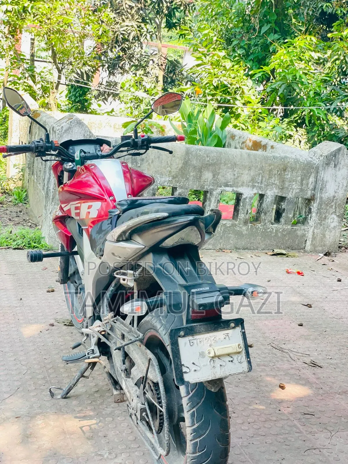 Suzuki Gixxer 2021 Red