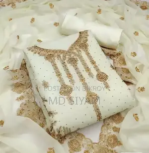 Embroidery Georgette Three Piece