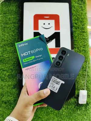 ইনফিনিক্স হট ৬০ প্রো ১২৮ জিবি ব্ল্যাক