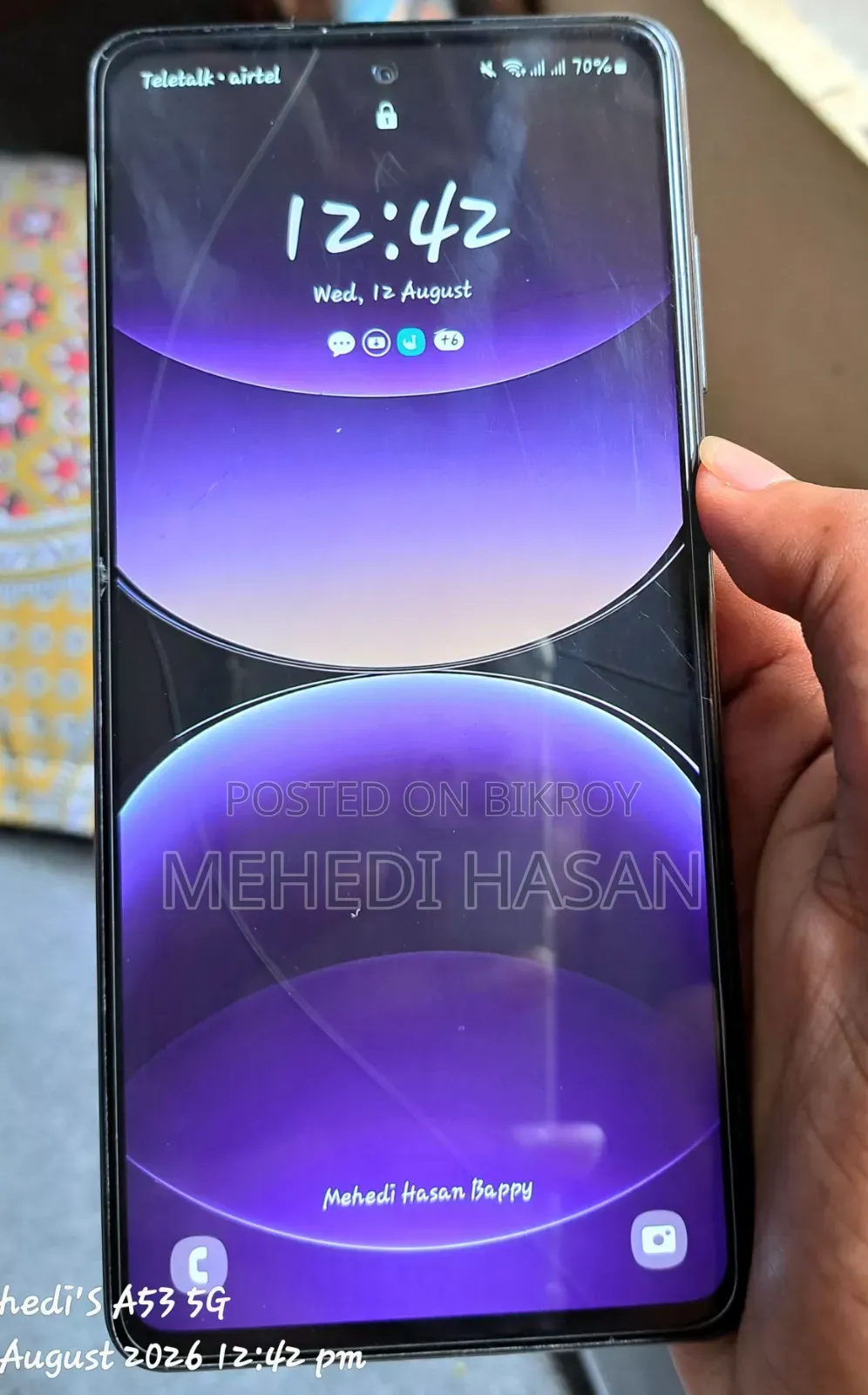 Samsung Galaxy A72 256 GB Black