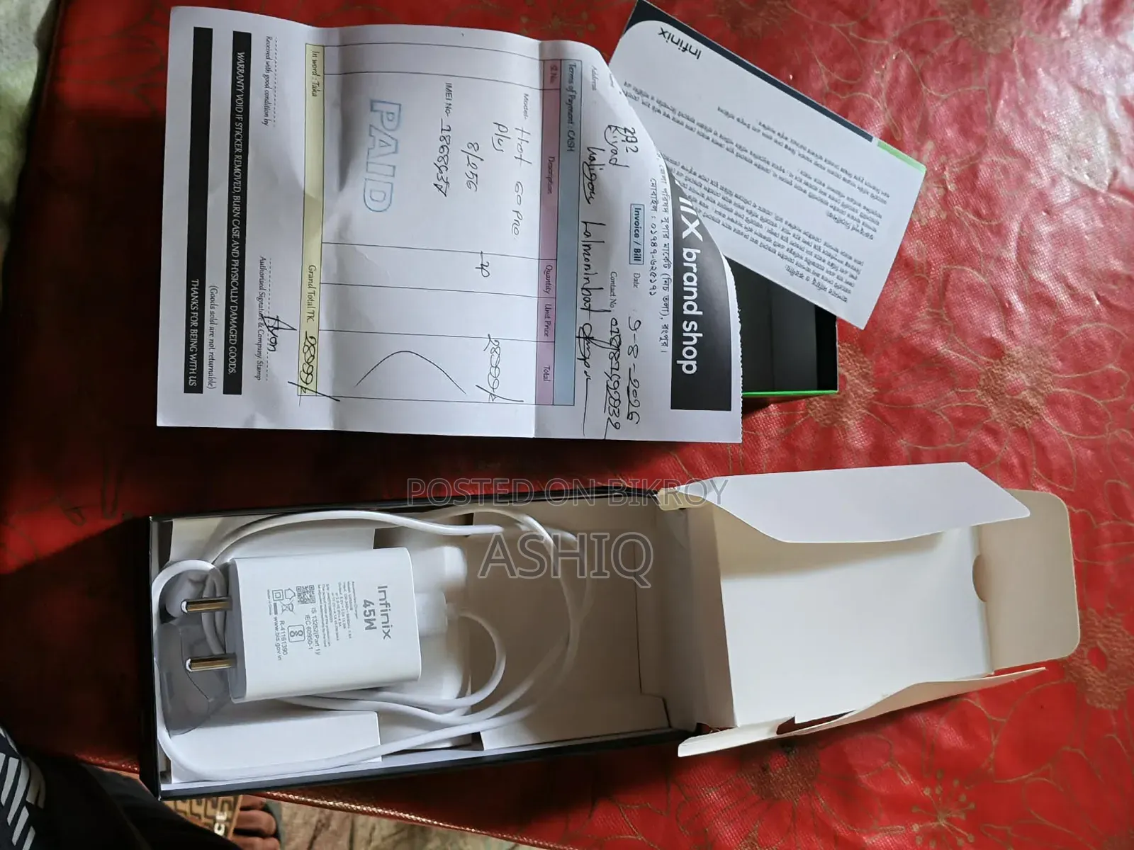 Infinix Hot 60 Pro+ 256 GB Black