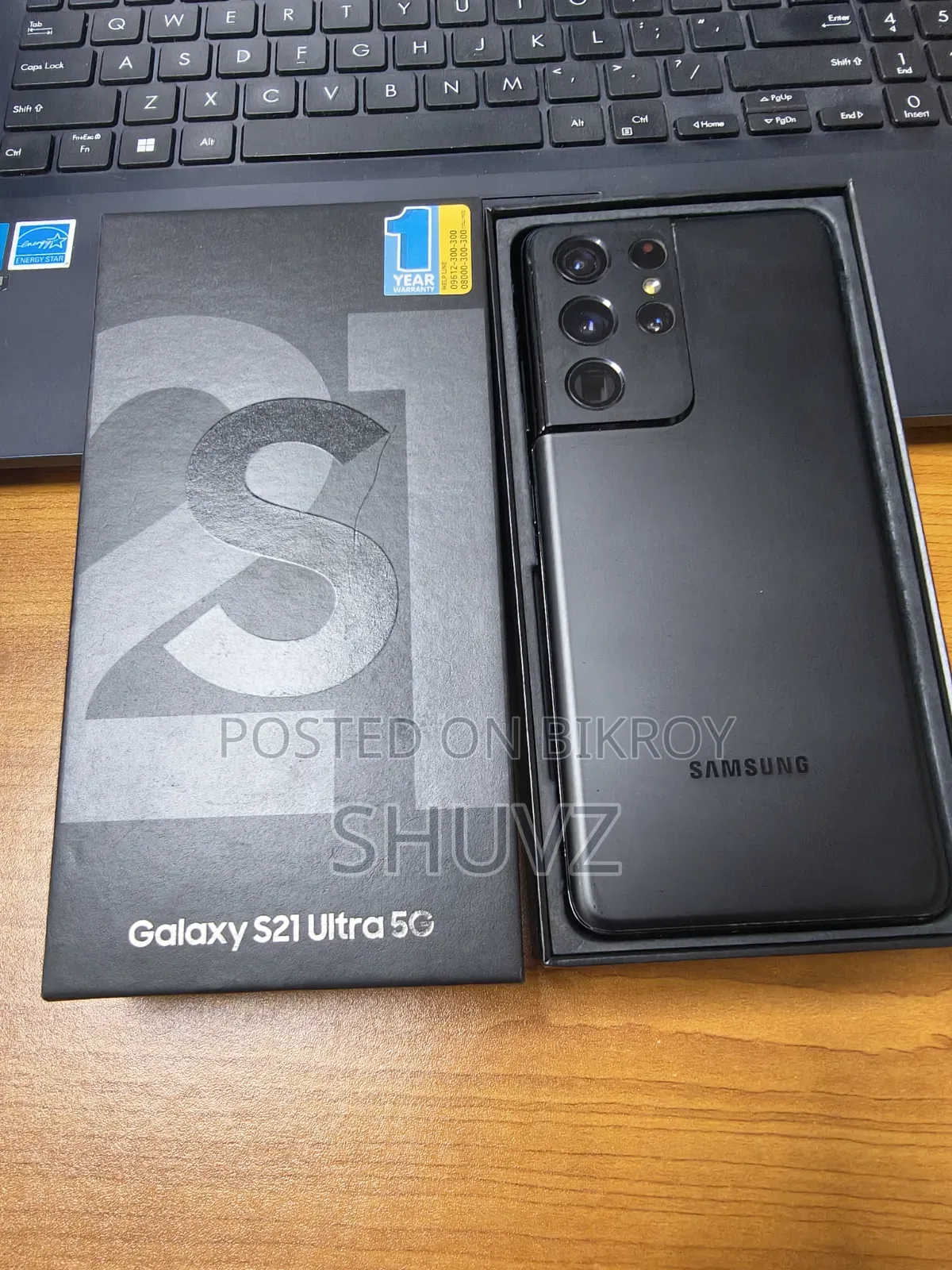 Samsung Galaxy S21 Ultra 5G 256 GB Black