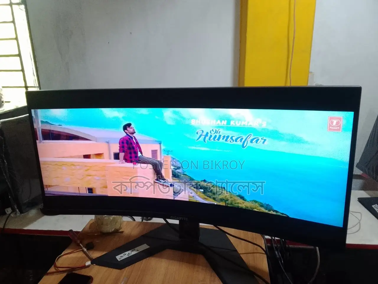 Gigabyte Curve Gaming IPS Boderless Monitor 34" Full Fresh