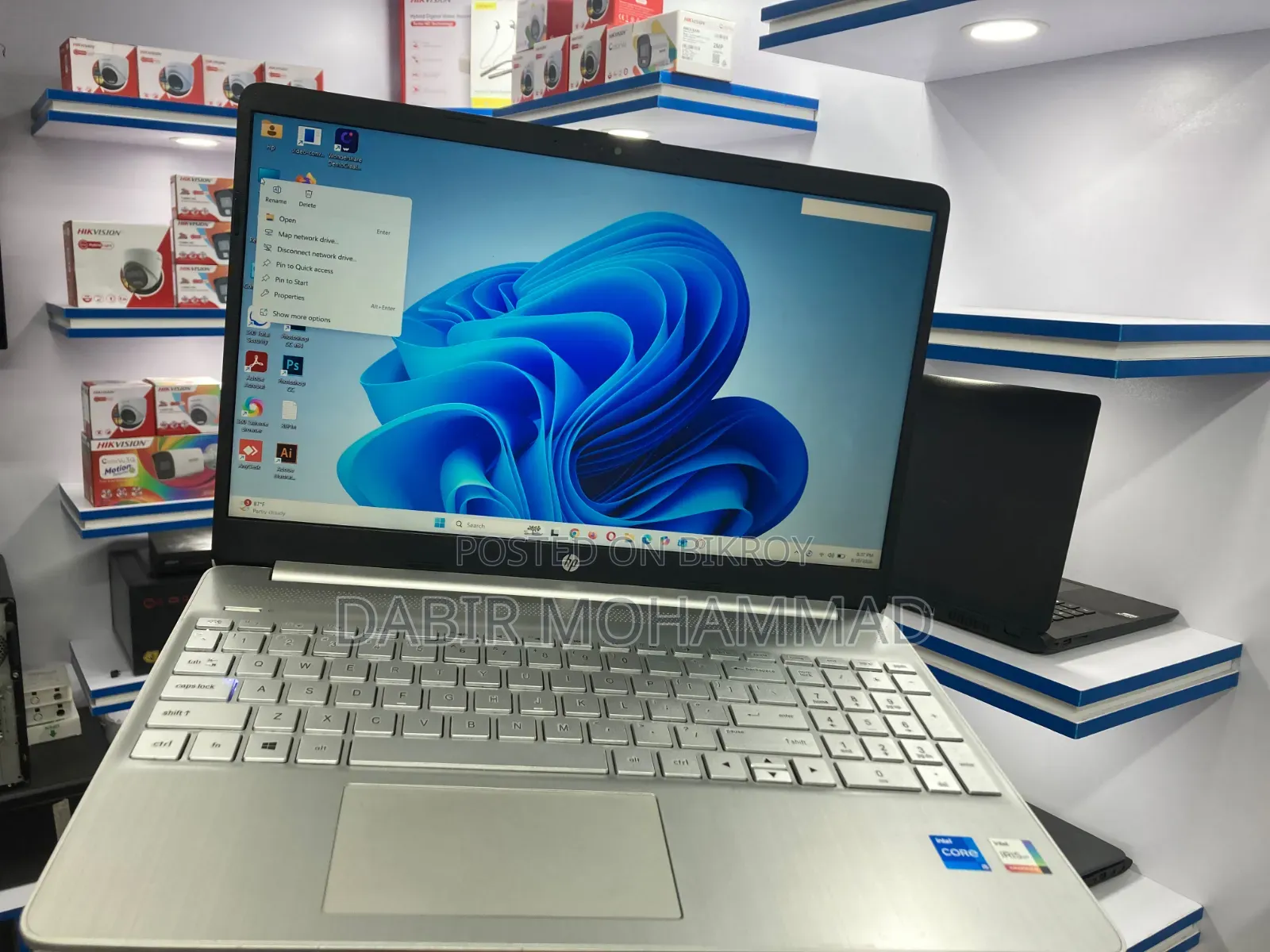 Laptop HP 15S 8GB Intel Core i5 HDD 256GB