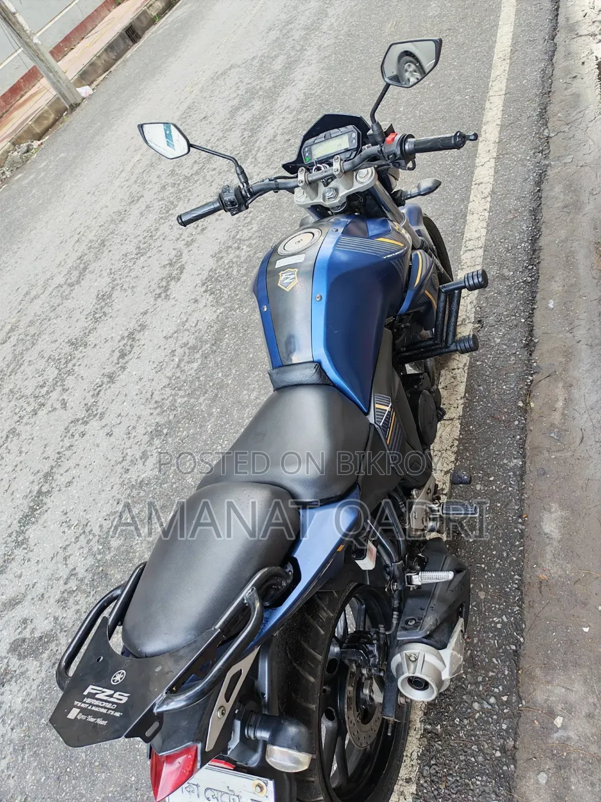 Yamaha FZS V2 2020 Blue
