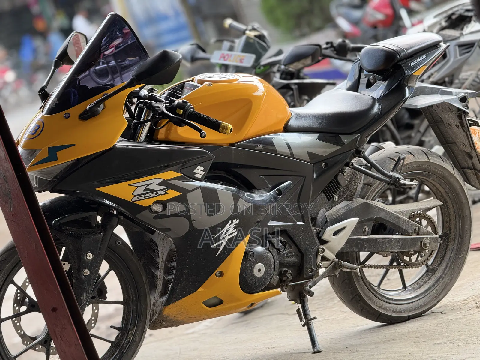 Suzuki GSX-R150 2022 Yellow