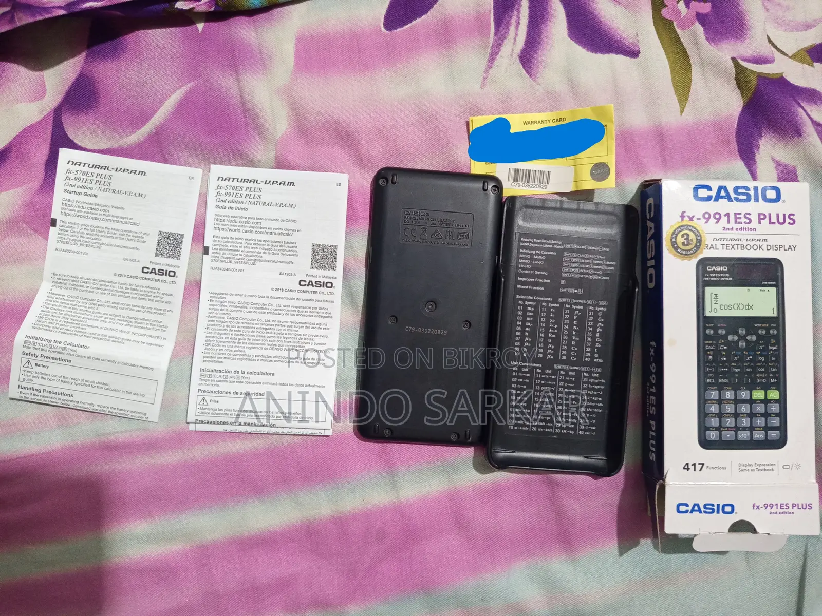 Fx-991es Plus Calculator Sell. Rajshahi City**