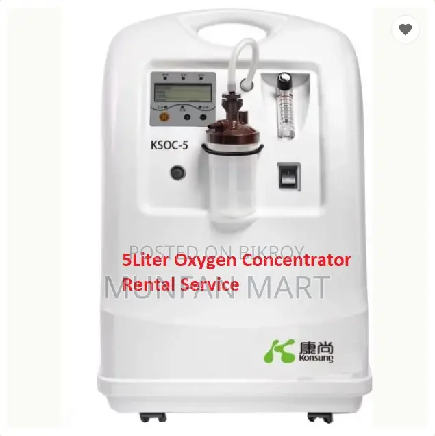 Konsung 5-Liter Oxygen Concentrator Rental Service/Day