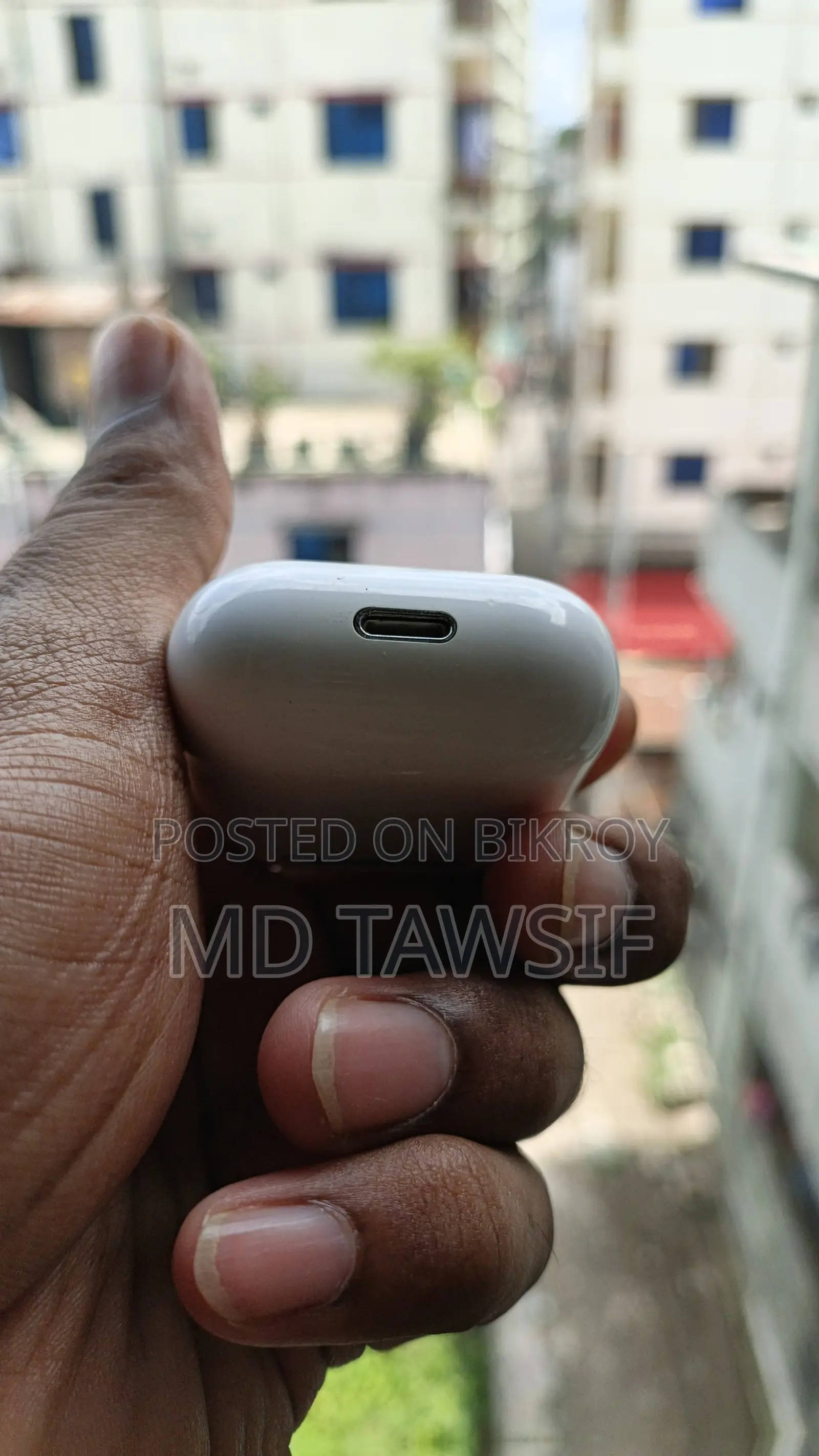 এয়ারবাডস বি-৫ টিডব্লিউএস ওয়্যারলেস ইয়ারবাডস